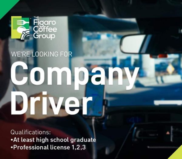 Jobtalk - Company Driver vacancy in Tarlac City! Hiring by The Figaro Group