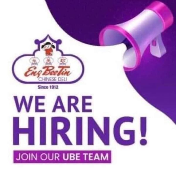 Jobtalk - Kitchen Staff vacancy in Binondo! Hiring by Eng Bee Tin
