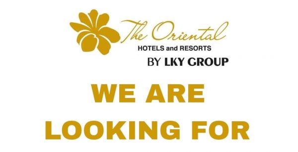 Jobtalk - Chef De Partie vacancy in Legazpi City! Hiring by The Oriental Hotels & Resorts