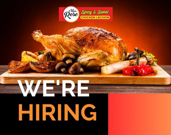 Jobtalk - Grill Man vacancy in Bacolod City! Hiring by Mom Rose Chicken Lechon
