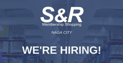 Jobtalk - Assistant Food Service Supervisor vacancy in Naga City! Hiring by S&R Membership Shopping