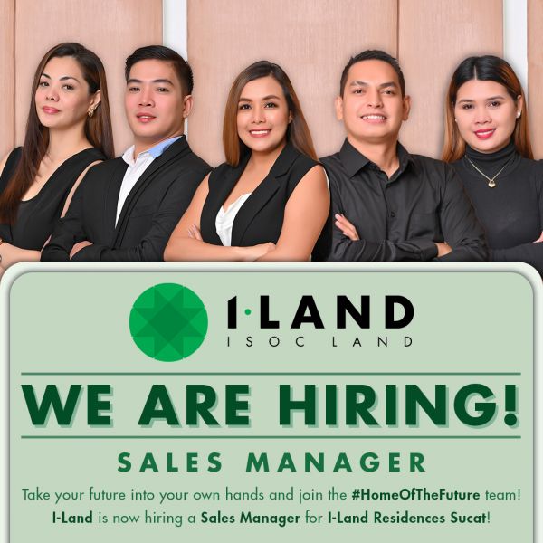 Jobtalk - Sales Manager vacancy in Pasig! Hiring by ISOC Holdings, Inc.