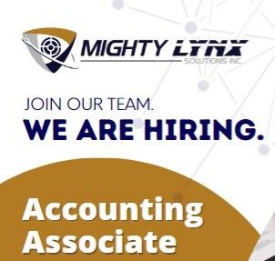Jobtalk - Accounting Associate vacancy in Quezon City! Hiring by Mighty Lynx Solutions, Inc.