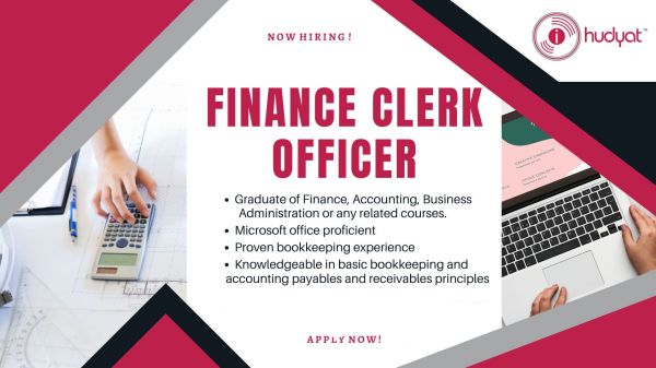 Jobtalk - Finance Officer vacancy in Quezon City! Hiring by iHudyat Inc.