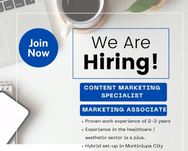 Jobtalk - Circa Logica Group looking for Marketing Associate, Hybrid setup,  in Muntinlupa