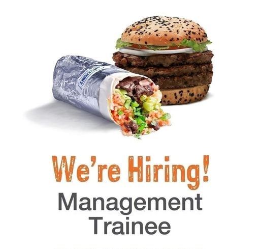 Jobtalk - Management Trainee vacancy in Pasay! Hiring by ArmyNavy Burger, Inc.