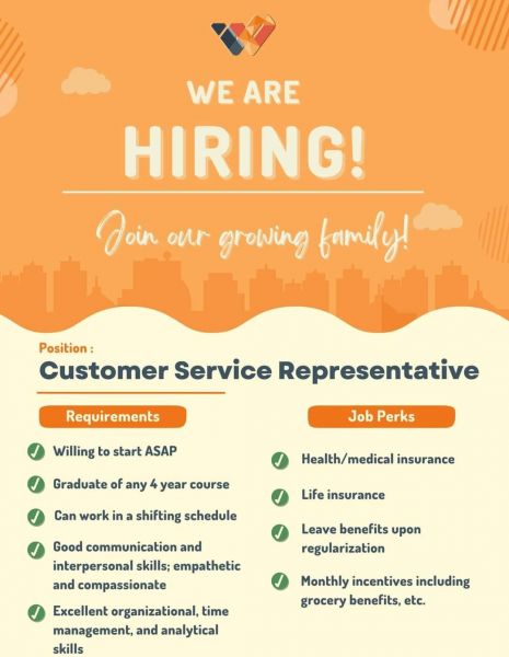 Jobtalk - Customer Service Representative vacancy in Makati! Hiring by IMS Wealth Care Inc.