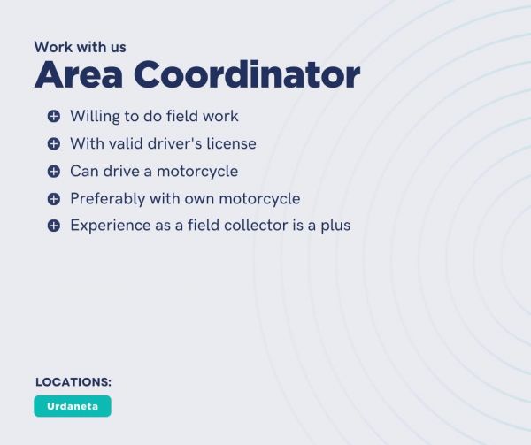Jobtalk - Branch Coordinator needed for  field work in Pangasinan area