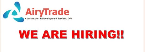 Jobtalk - Document Controller vacancy in Mandaluyong! Hiring by AiryTrade Construction & Development Services, OPC.