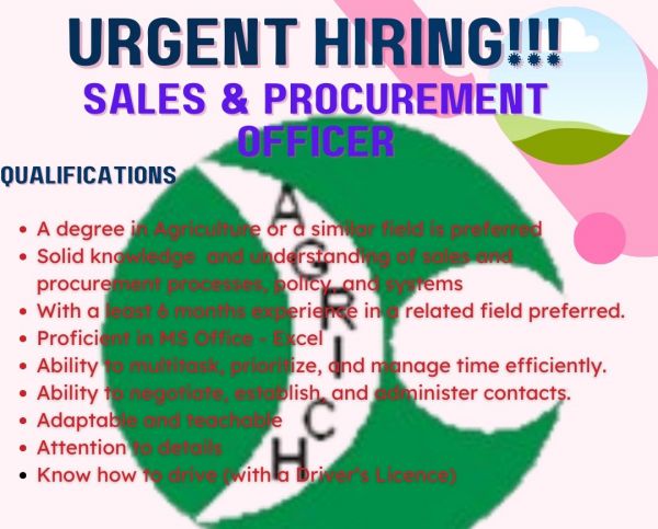 Jobtalk - Procurement Officer vacancy in Davao City! Hiring by The Ritz Hotel at Garden Oases