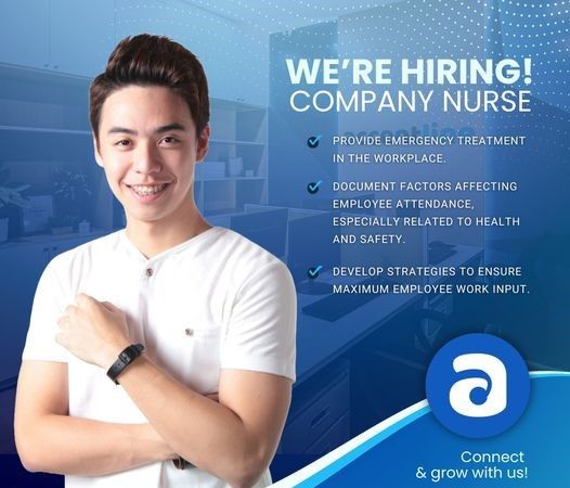 Jobtalk - Company Nurse vacancy in Iloilo City! Hiring by Accentline Inc.