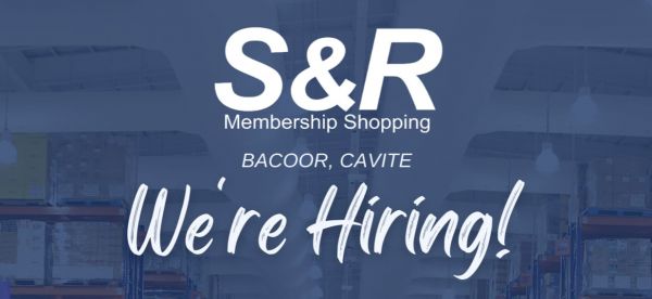 Jobtalk - Baker vacancy in Bacoor City! Hiring by S&R Membership Shopping