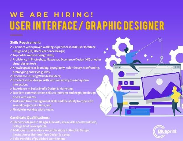 Jobtalk - Graphic Designer vacancy in Mandaue City! Hiring by Blueprint Business Solutions Corp.