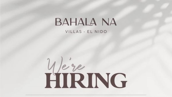 Jobtalk - Front Desk Staff vacancy in El Nido! Hiring by Bahala Na Villas El Nido