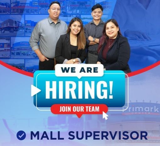 Jobtalk - Branch Supervisor vacancy in Silang! Hiring by Primark Center