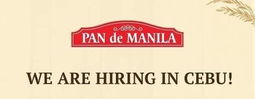 Jobtalk - Baker vacancy in Cebu City! Hiring by Pan de Manila