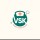 Vsk healthcare company logo