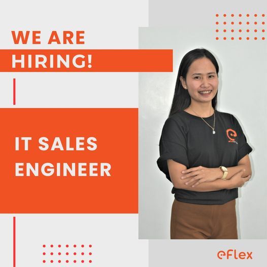 Jobtalk - Technical Sales Engineer, Work from home (WFH)  for EFLEXervices Philippines, Inc.