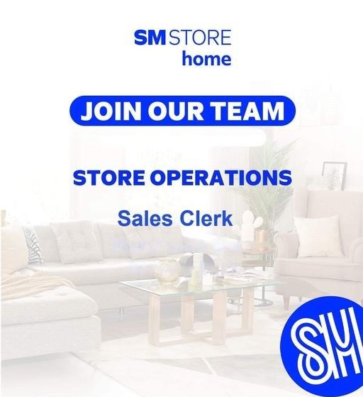 Jobtalk - Sales Clerk vacancy in Baguio City! Hiring by SM Retail Inc.
