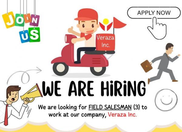 Jobtalk - Field Sales Associate needed for  field work in Cavite area