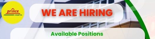 Jobtalk - Inventory Control Specialist vacancy in Mandaue City! Hiring by Prince Retail Group of Companies
