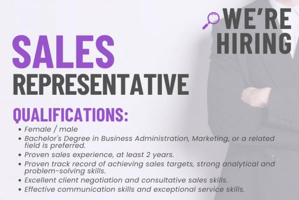 Jobtalk - Sales Representative vacancy in Mandaluyong! Hiring by Sixth Sense Integrated Marketing Solutions