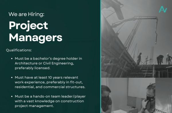 Jobtalk - Project Manager vacancy in Las Piñas! Hiring by ArkiNovus