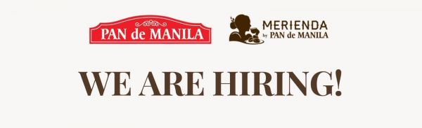 Jobtalk - Server vacancy in Pasay! Hiring by Pan de Manila