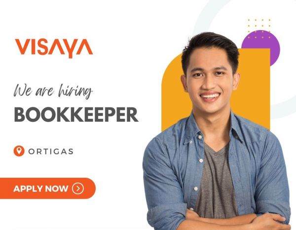Jobtalk - Bookkeeper vacancy in Pasig! Hiring by Visaya KPO