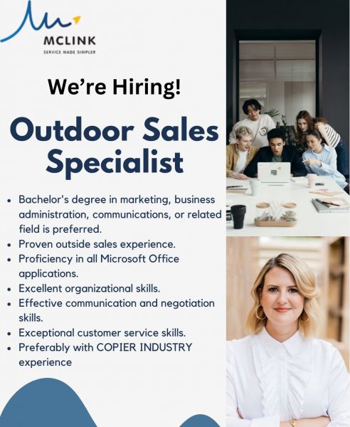 Jobtalk - Field Sales Representative needed for  field work in Metro Manila area