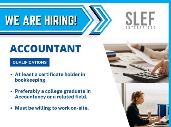Jobtalk - Accountant vacancy in Quezon City! Hiring by Laptop Factory