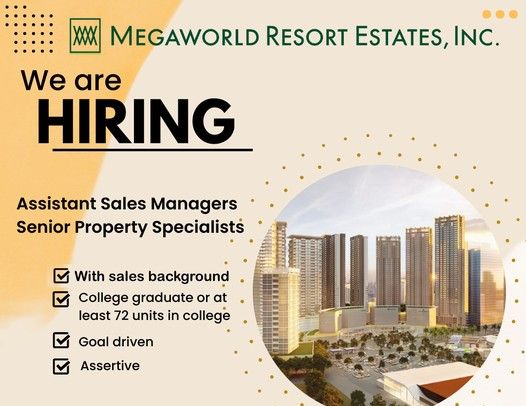 Jobtalk - Senior Property Specialist vacancy in Pasig! Hiring by Arcovia Urban Township