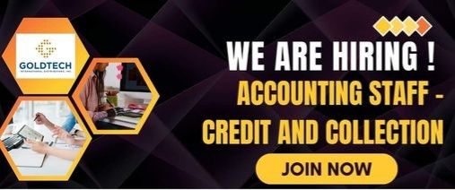 Jobtalk - Credit & Collection Assistant vacancy in San Juan! Hiring by Goldtech International Distributors, Inc.