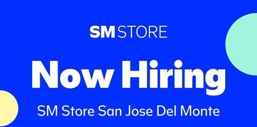 Jobtalk - Warehouse Assistant vacancy in San Jose Del Monte City! Hiring by The SM Store