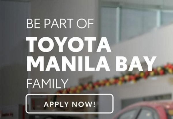 Jobtalk - Insurance Administrator vacancy in Pasay! Hiring by Toyota Manila Bay Corporation