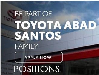 Jobtalk - Credit & Collection Assistant vacancy in Tondo! Hiring by Toyota Abad Santos