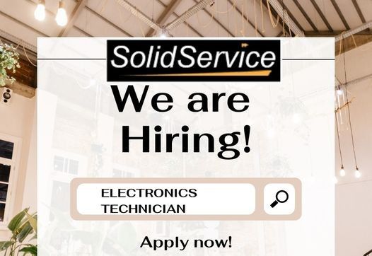 Jobtalk - Electronics Technician vacancy in Tuguegarao City! Hiring by SolidService Electronics Corporation