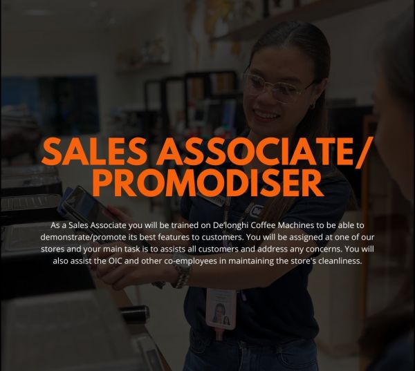 Jobtalk - Sales Associate vacancy in Quezon City! Hiring by Concept Specialist Inc.