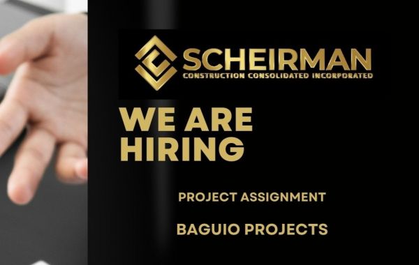 Jobtalk - Mason vacancy in Baguio City! Hiring by Scheirman Construction Consolidated Inc.
