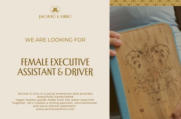 Jobtalk - Executive Assistant vacancy in Pasig! Hiring by Jacinto & Lirio