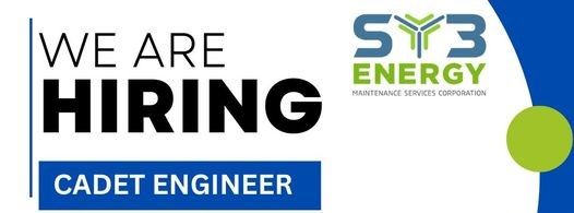 Jobtalk - Cadet Engineer vacancy in General Trias! Hiring by SY3 Energy Maintenance Services Corporation