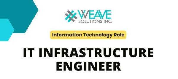 Jobtalk - IT Infrastructure Engineer vacancy in Makati! Hiring by Weave Solutions Inc.