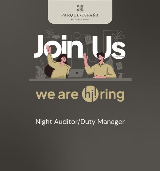 Jobtalk - Hotel Night Audit vacancy in Muntinlupa! Hiring by Parque España Residence Hotel