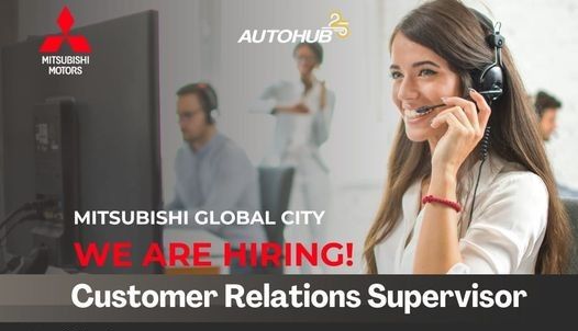 Jobtalk - Customer Relations Supervisor vacancy in Bonifacio Global City! Hiring by Mitsubishi Global City