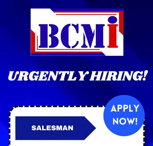 Jobtalk - Salesman needed for  field work in Negros Oriental area