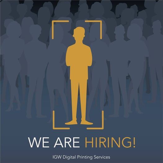 Jobtalk - Machine Operator vacancy in Davao City! Hiring by IGW Digital Printing and Advertising Services