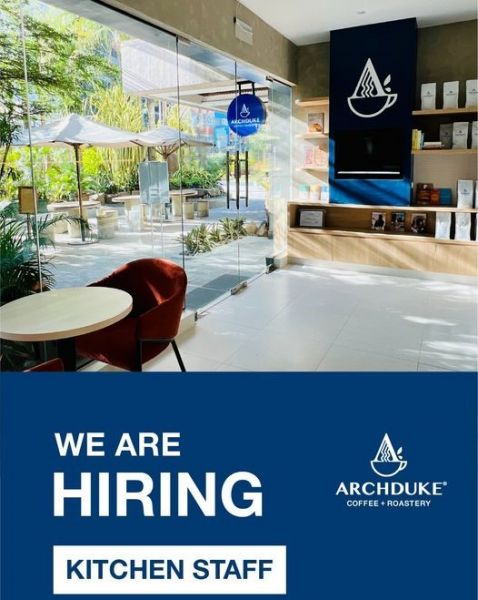 Jobtalk - Kitchen Staff vacancy in Makati! Hiring by Archduke Coffee