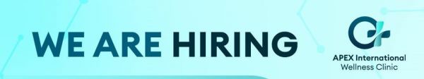 Jobtalk - Receptionist vacancy in Pasay! Hiring by Apex International Wellness Clinic
