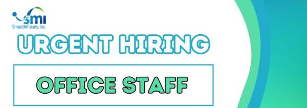 Jobtalk - Office Staff vacancy in Bonifacio Global City! Hiring by SmoothMoves, Inc.