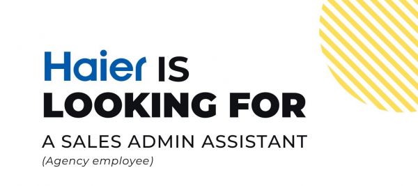 Jobtalk - Sales Admin Assistant vacancy in Quezon City! Hiring by Haier PH